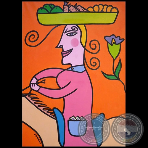 Burrerita - Pintura de Virginia Rojas Holden - Año: 2013